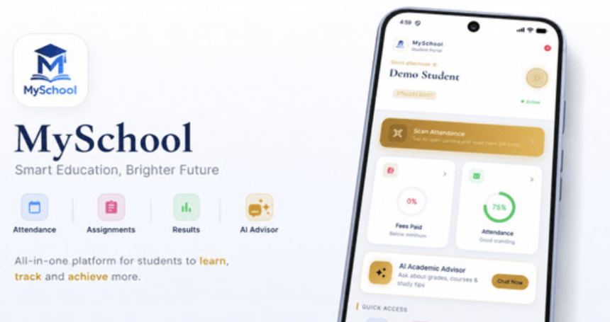 MySchool - Student Portal Flutter App