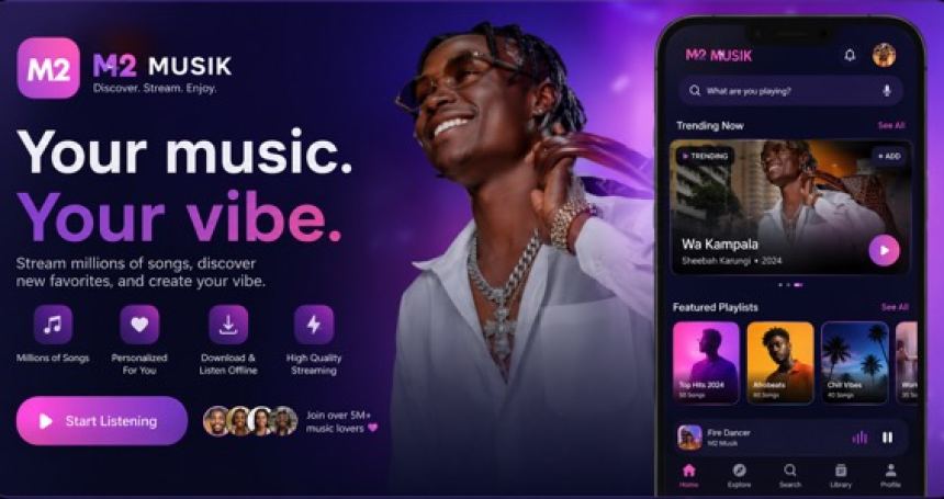 M2 Music - Music Streaming Platform With Laravel and Flutter
